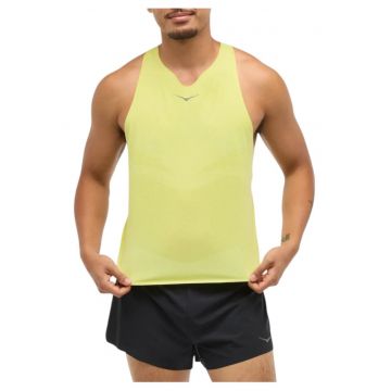 Maiou alergare barbati  Race Singlet - Galben pal