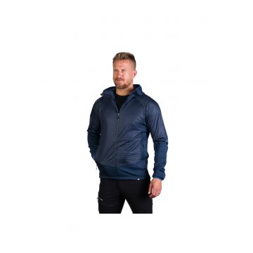 Men's hybrid jacket with active insulation CERVINO - Blue nights