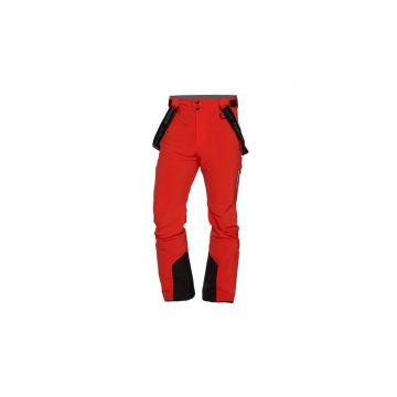 Men's luxury pants with full KREADY equipment - Rosu
