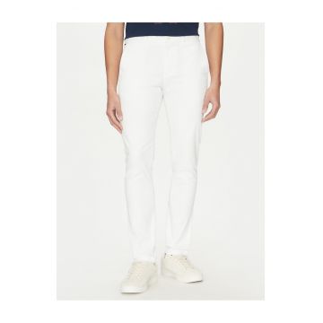 Pantaloni barbati  alb