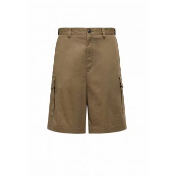 Pantaloni barbati -  Cotton Gabardine Cargo - Verde