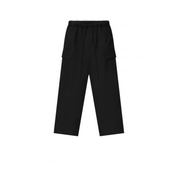 Pantaloni barbati -  Essentials Bonded - Negru