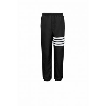 Pantaloni barbati -  Shiny Ripstop 4-Bar - Negru