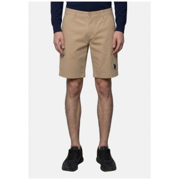 Pantaloni de trening cu snur de ajustare in talie - Visiniu