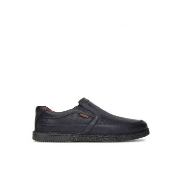 Pantofi barbati -  DANY-03 MI18 - bleumarin - piele naturala