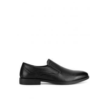Pantofi barbati -  piele naturala - 65854 - Negru