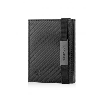 Portofele  Marseille - Carbon Fiber Negru