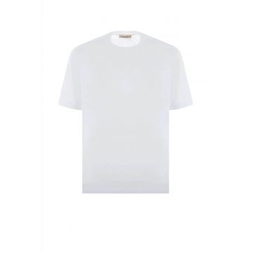 Tricou barbati -  Crew Neck - Alb -