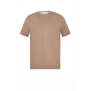 Tricou barbati -  Crew Neck - Bej