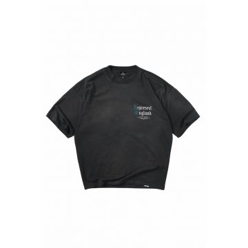 Tricou barbati -  Private Members - Negru
