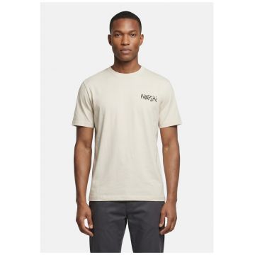 Tricou cu decolteu la baza gatului Auraudio - Bej