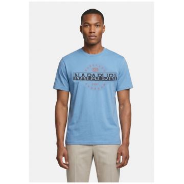 Tricou cu imprimeu logo Albafora - Albastru