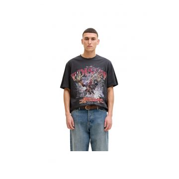 Tricou JACK &JONES Band 54460 - Gri inchis