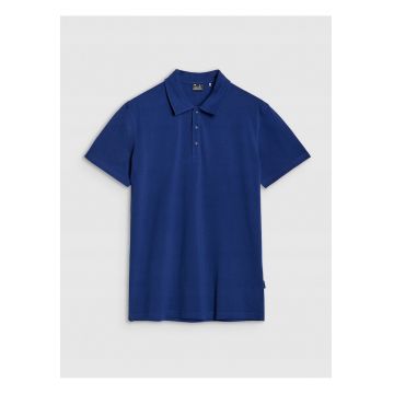 Tricou polo barbati  croiala obisnuita - bumbac 100% - bleumarin