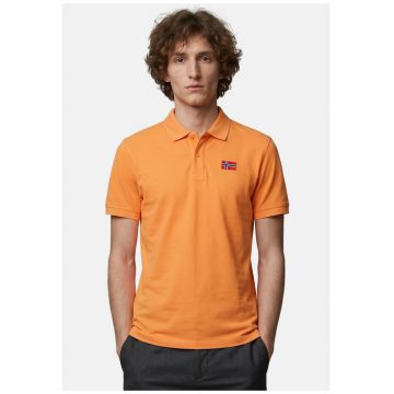 Tricou polo din bumbac Arvid - Portocaliu