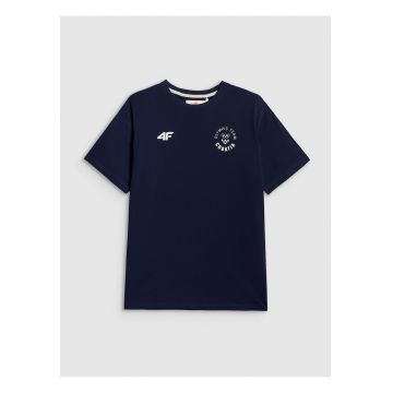 Tricou sport barbati -  Milano-Cortina/Croatia - bumbac - lejer - bleumarin