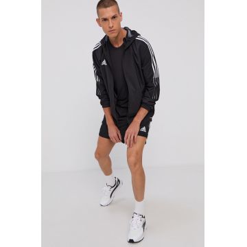 Adidas Performance Geacă GP4967 bărbați, culoarea negru, de tranzitie