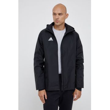 adidas Performance jacheta de antrenament BQ6548 culoarea negru, de tranzitie