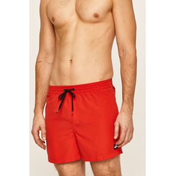 Quiksilver pantaloni scurti de baie culoarea rosu