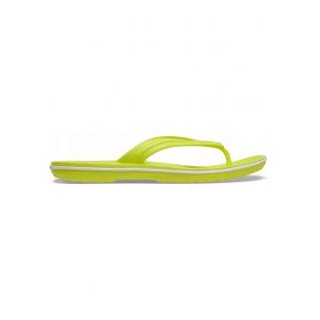 barbati - tip Crocband Flip 11033 - galben citrus - Galben neon