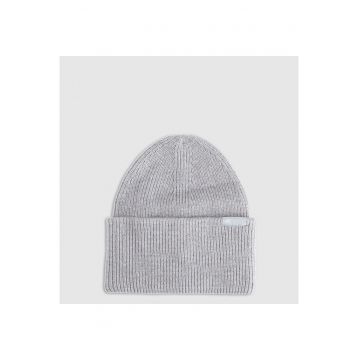 Caciula beanie unisex -  gri - marime universala