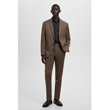 Camasa slim fit cu guler clasic - Negru