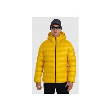 Geaca trekking barbati -  poliester - galben