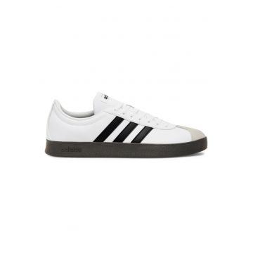i barbati Adidas - model White Vl Court Base - fitness - alb - material sintetic