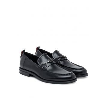 Mocasini barbati -  piele naturala - negri