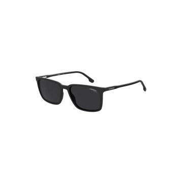 Ochelari de soare wayfarer cu lentile uni - Negru -