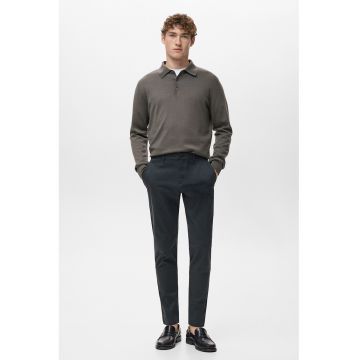 Pantaloni chino slim fit - Albastru ultramarin