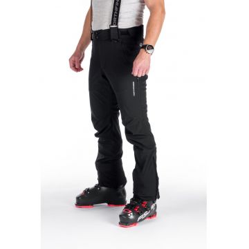 Pantaloni schi softshell 10K/5K barbati Ted - Negru