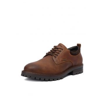 Pantofi barbati -  piele naturala - maro -