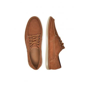 Pantofi barbati -  piele naturala - maro