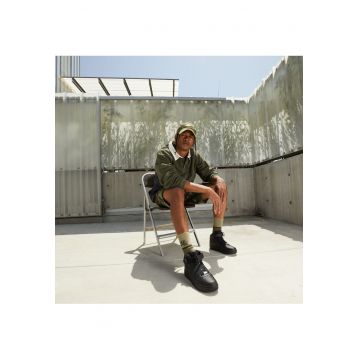 Pantofi sport -  Air Force 1 Mid '07 Le Black - Piele naturala - Negru -