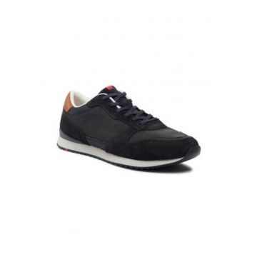 Pantofi sport barbati  303074982 - Piele naturala - Albastru - Albastru inchis