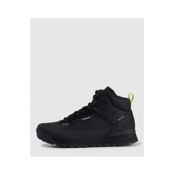 Pantofi sport barbati RAW25FWINM059-20S - 4F - Piele naturala - Negru