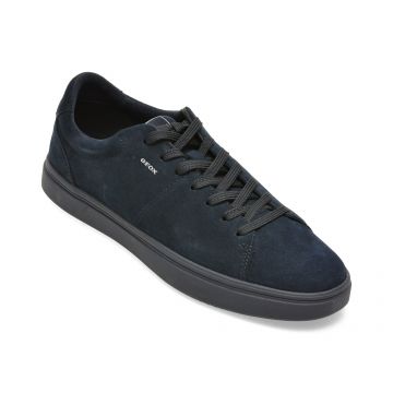 Pantofi sport GEOX bleumarin, U65LDD, din piele intoarsa