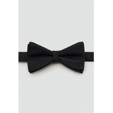 Papion din amestec de matase - Negru