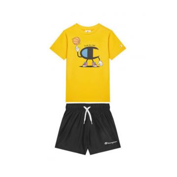 Trening lifestyle barbati -  307062 YS011 - galben/negru - 100% bumbac