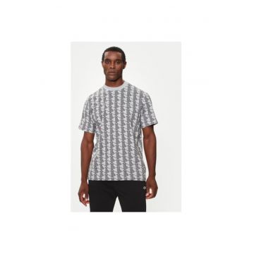 Tricou barbati -  304586002 - Bumbac - Gri - Gri