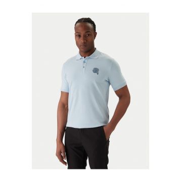 Tricou barbati  albastru deschis - bumbac