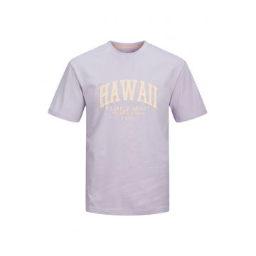 Tricou barbati Jack Jones - 12268441 - Bumbac - Mov - Mov