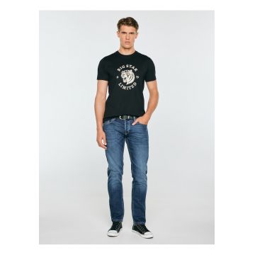 Tricou din bumbac organic cu imprimeu grafic . -