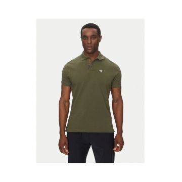Tricou polo barbati  MML0012OL51 - Bumbac - Kaki - Kaki