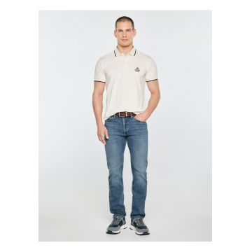 Tricou polo cu broderie