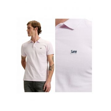 Tricou Polo -  Marimea M - Roz - 112376458 - Material 100% Bumbac - Croiala Regular Fit - Inchidere Nasturi - Stil Casual