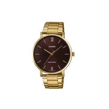 Ceas barbatesc  Minimal Gold - 40mm - otel inoxidabil - auriu