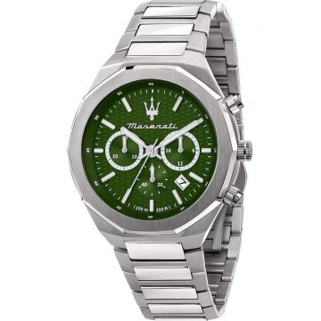 Ceas barbatesc  Otel inoxidabil - 10 ATM - Quartz - Multicolor
