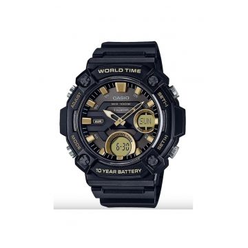 Ceas barbatesc  OVERSIZE 10 YEAR BATTERY - negru - 52mm - multifunctional